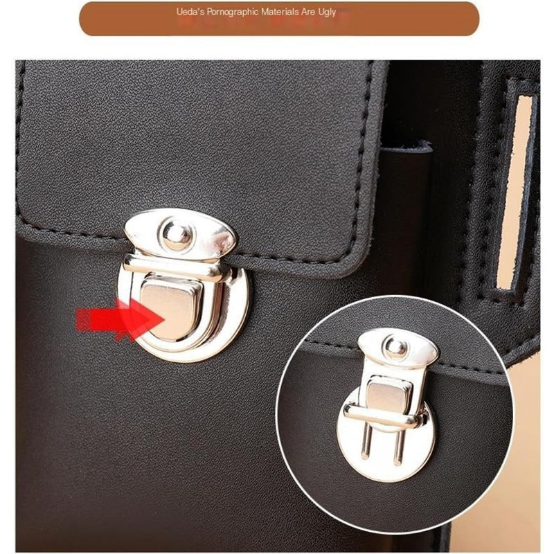 LoungeYard | PU Leather Belt Pouch for Phone & Essentials — product view 5