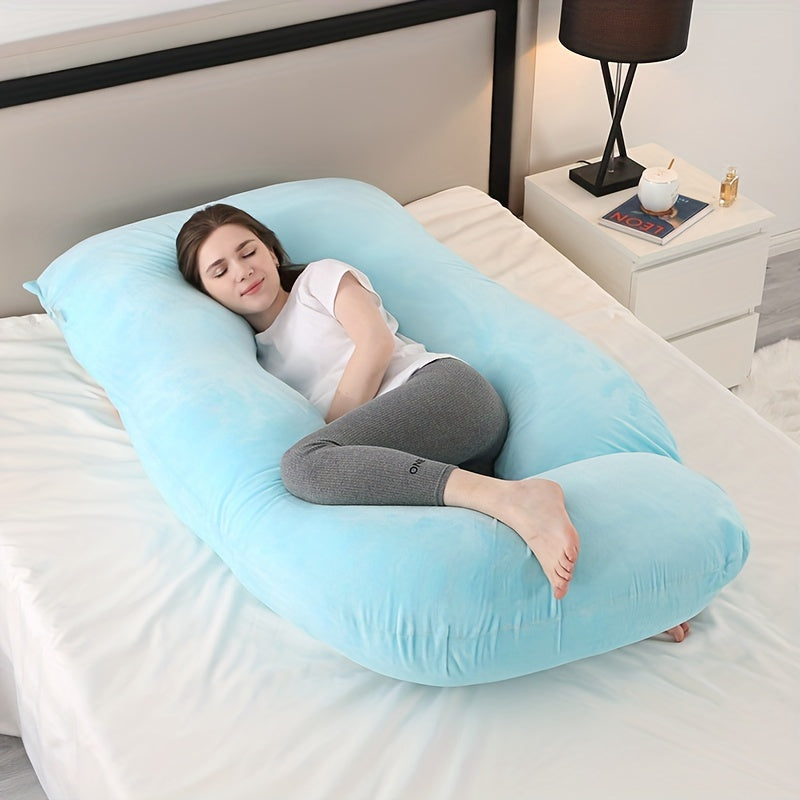 LoungeYard | MaternityEase - J-Shaped Pillow for Pregnant Moms — product view 4