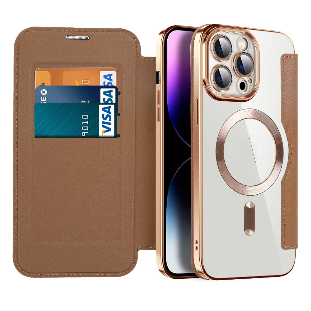 Magnetic Flip Phone Case | Card Slot & Shockproof Protection | Multiple Colors — product view 7