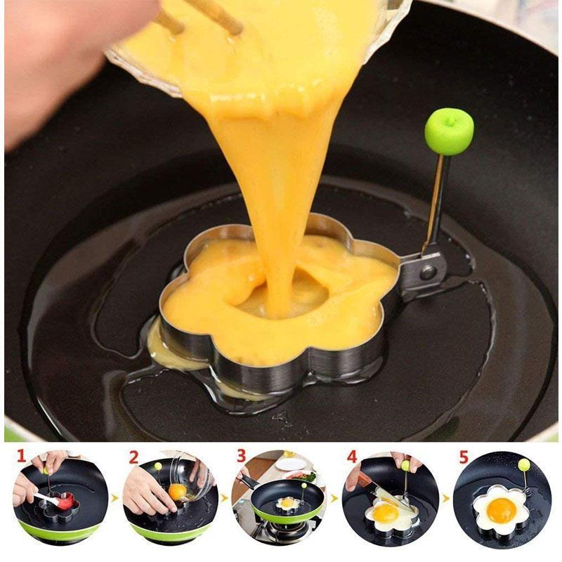 LoungeYard | Stainless steel frying egg molds — product view 6