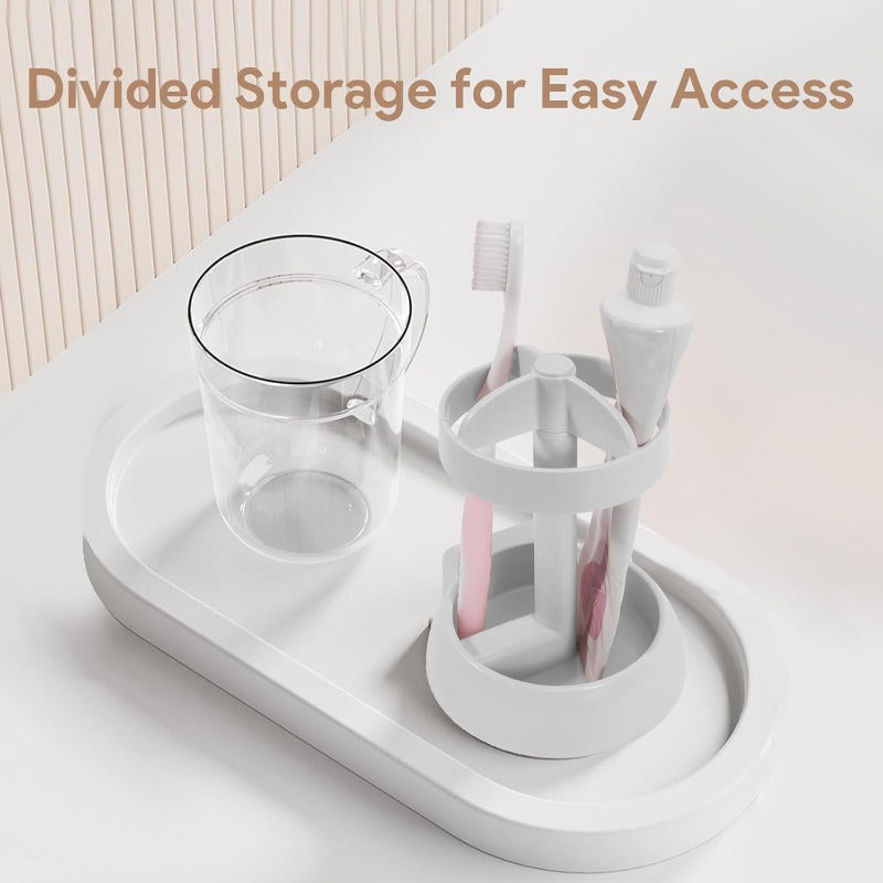 LoungeYard | Toothbrush Holder with Dust Cover & Wash Cup — product view 5