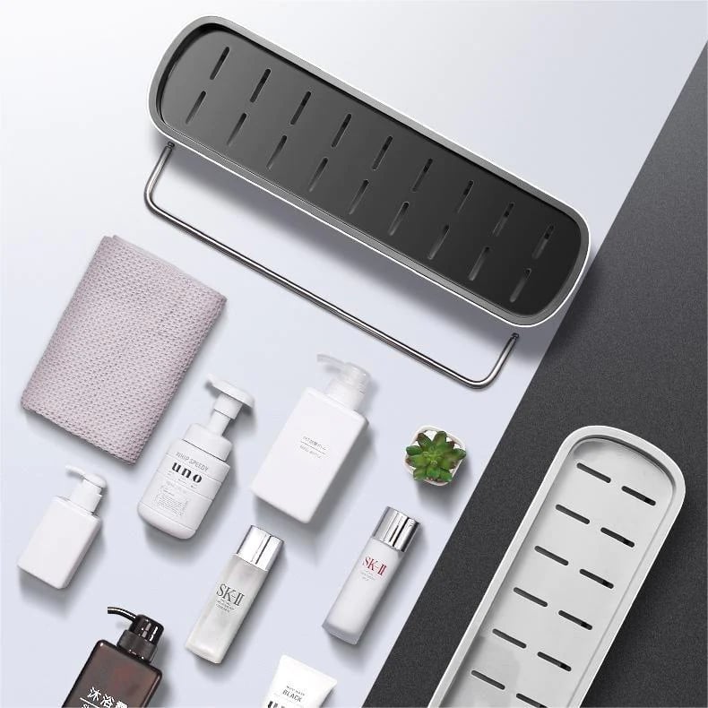 LoungeYard | EasyMount storage shelf for bathroom - no drilling required — product view 3