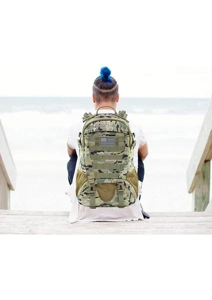 LoungeYard | Tactical Backpack Military Style Outdoor Rucksack — product view 5
