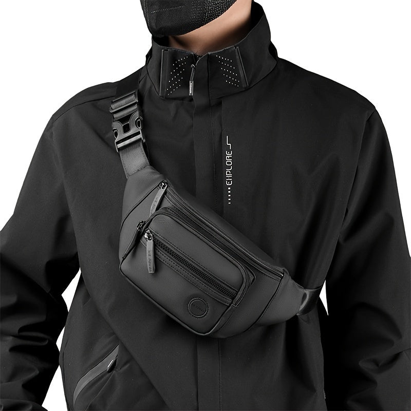 LoungeYard | Men's Hip Bag MotionGear – Multifunctional Crossbody Bag with Adjustable Strap — product view 1