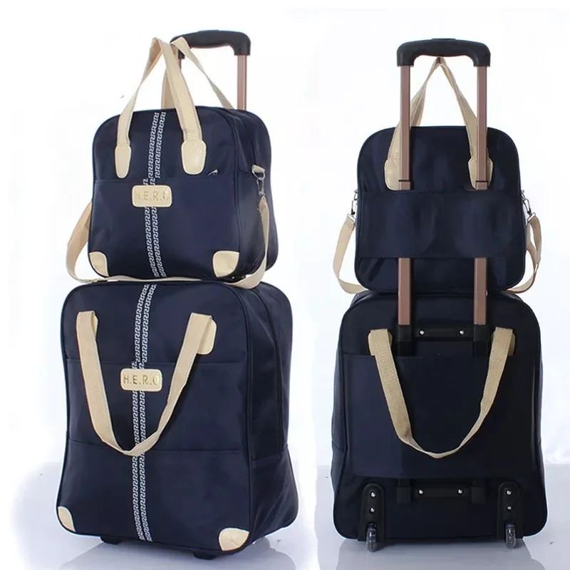 LoungeYard | 2 in 1 Trolley Traveling Bag with a boarding bag — product view 2