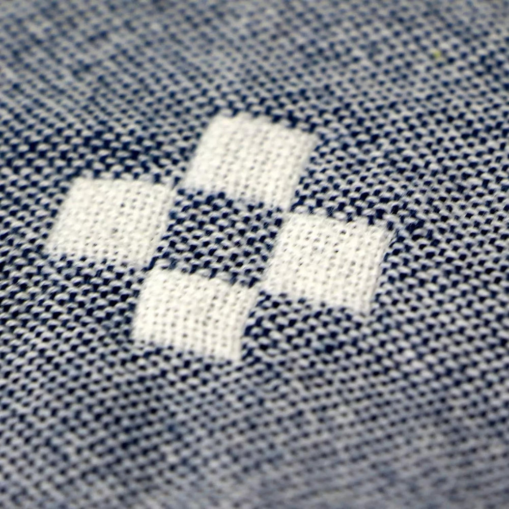 LoungeYard | Cotton Geometric Blanket Throw — product view 5