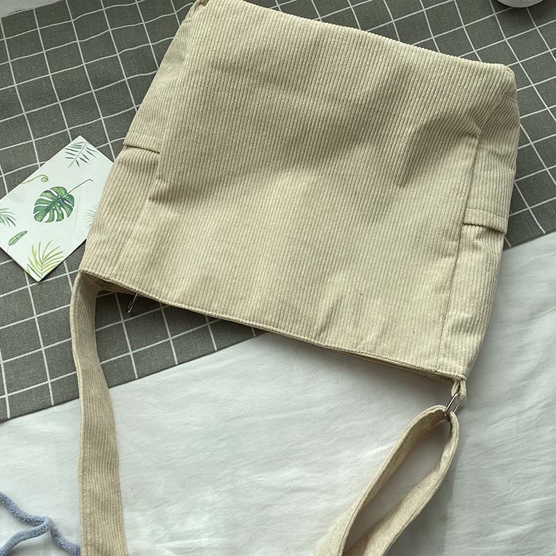 LoungeYard | Cord Crossbody Bag – Stylish & Durable Canvas Shoulder Bag for Everyday Use — product view 7