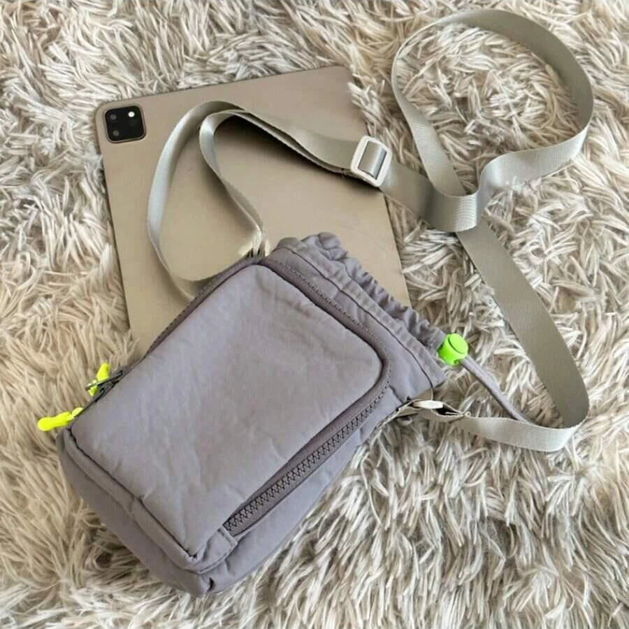 Water-Resistant Crossbody Water Bottle Bag with Front Pocket — product view 7