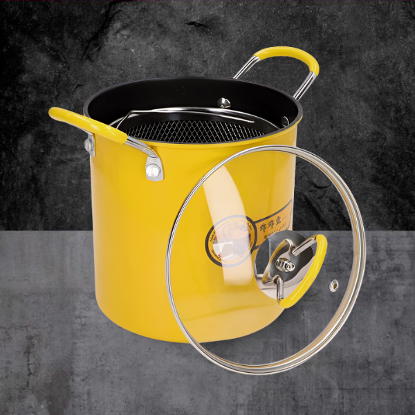 LoungeYard | Mini Oil Filter Deep Fryer Pot — product view 1