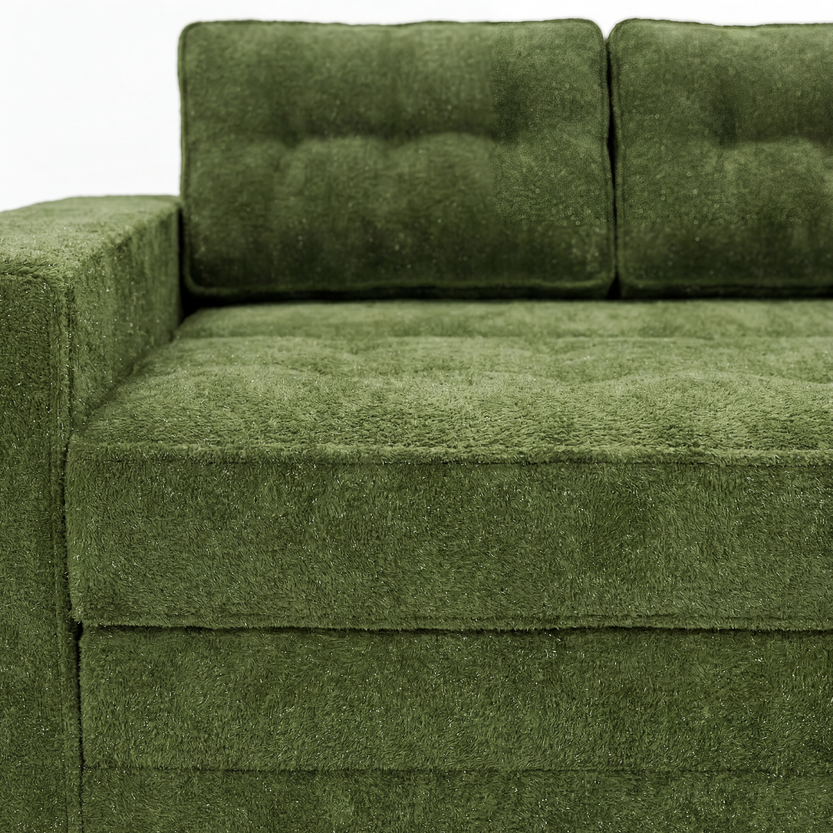 Milo Plush Sleeper Loveseat — product view 7