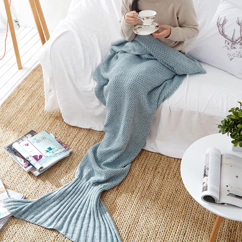 LoungeYard | Warm and soft mermaid fabric — product view 1