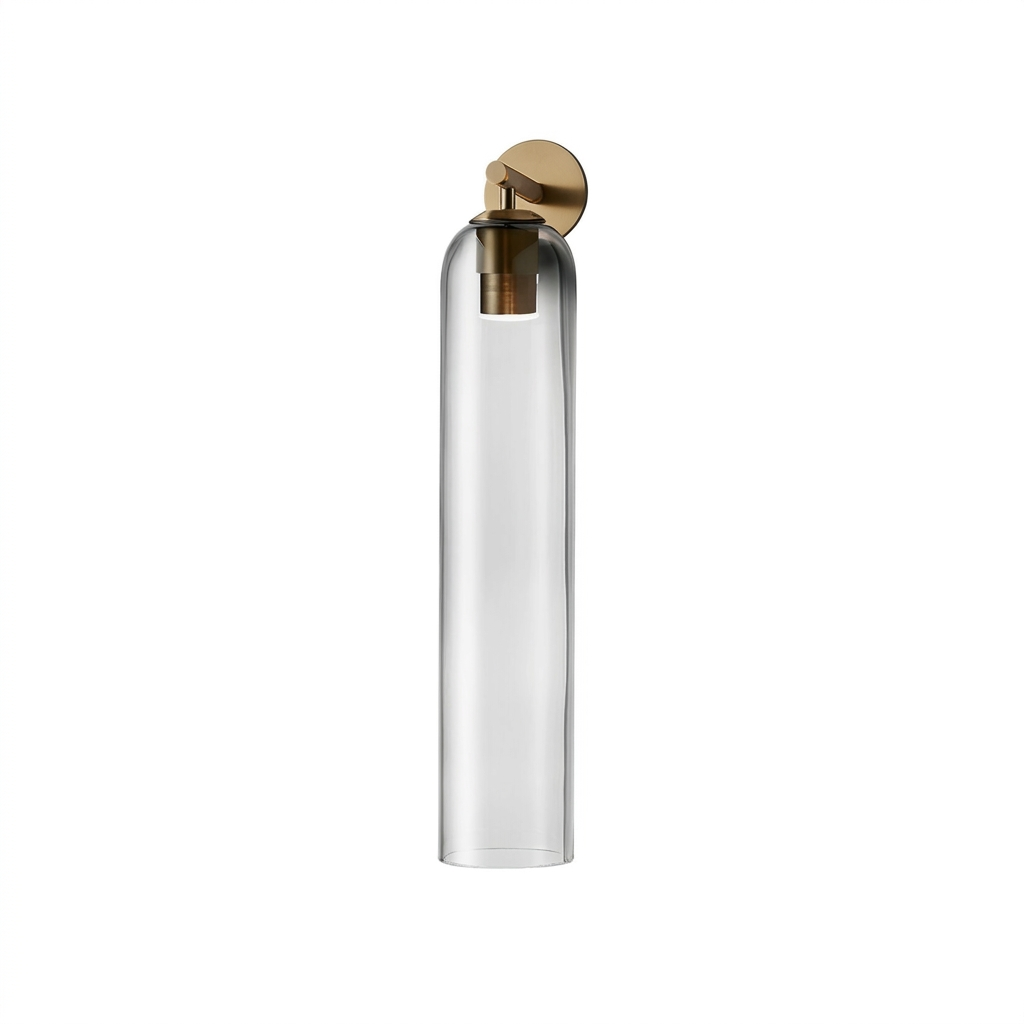 Lumira | Mouth Blown Art Glass Wall Sconce Accent Light for Bedside and Hallway — product view 1
