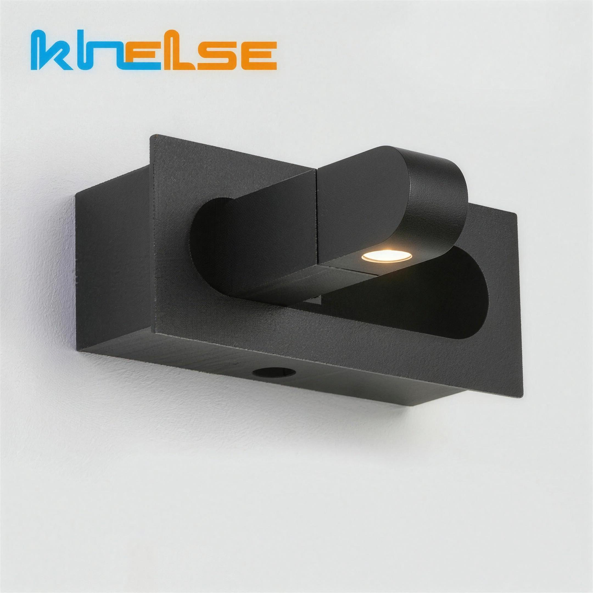 3W Embedded LED Wall Lamp, Nordic Up Down Sconce with Foldable Reading Light for Bedside, Bedroom & Living Room — product view 1