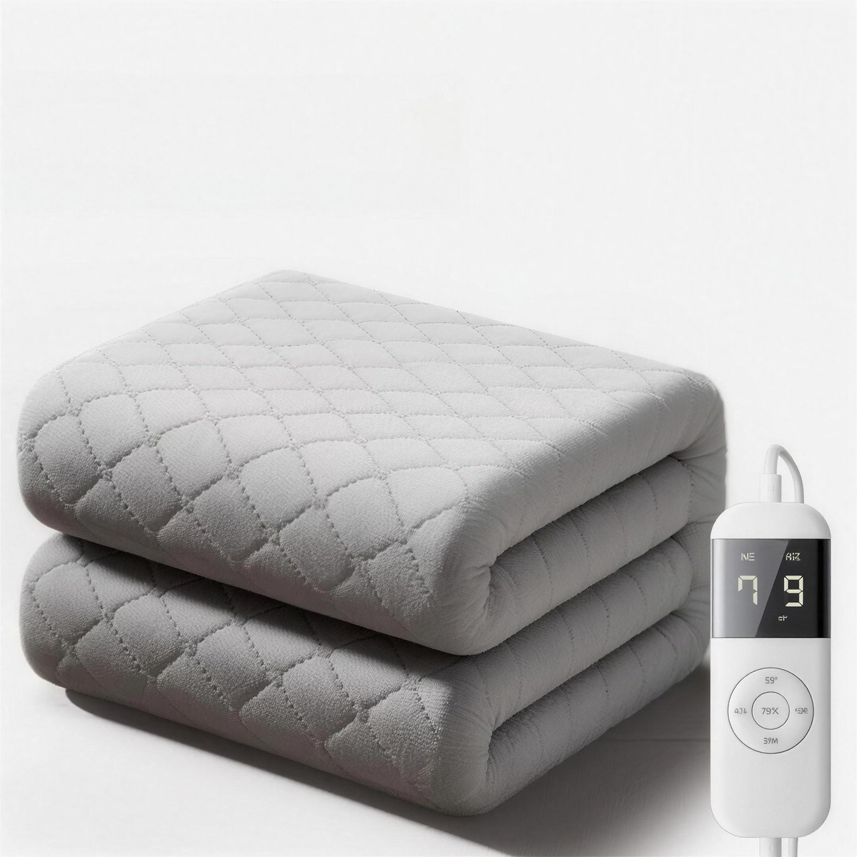 Dual-Zone Heated Blanket Queen/King Size with Remote & Auto Shutoff, Plush Fast-Heating Electric Blanket, Machine Washable — product view 1