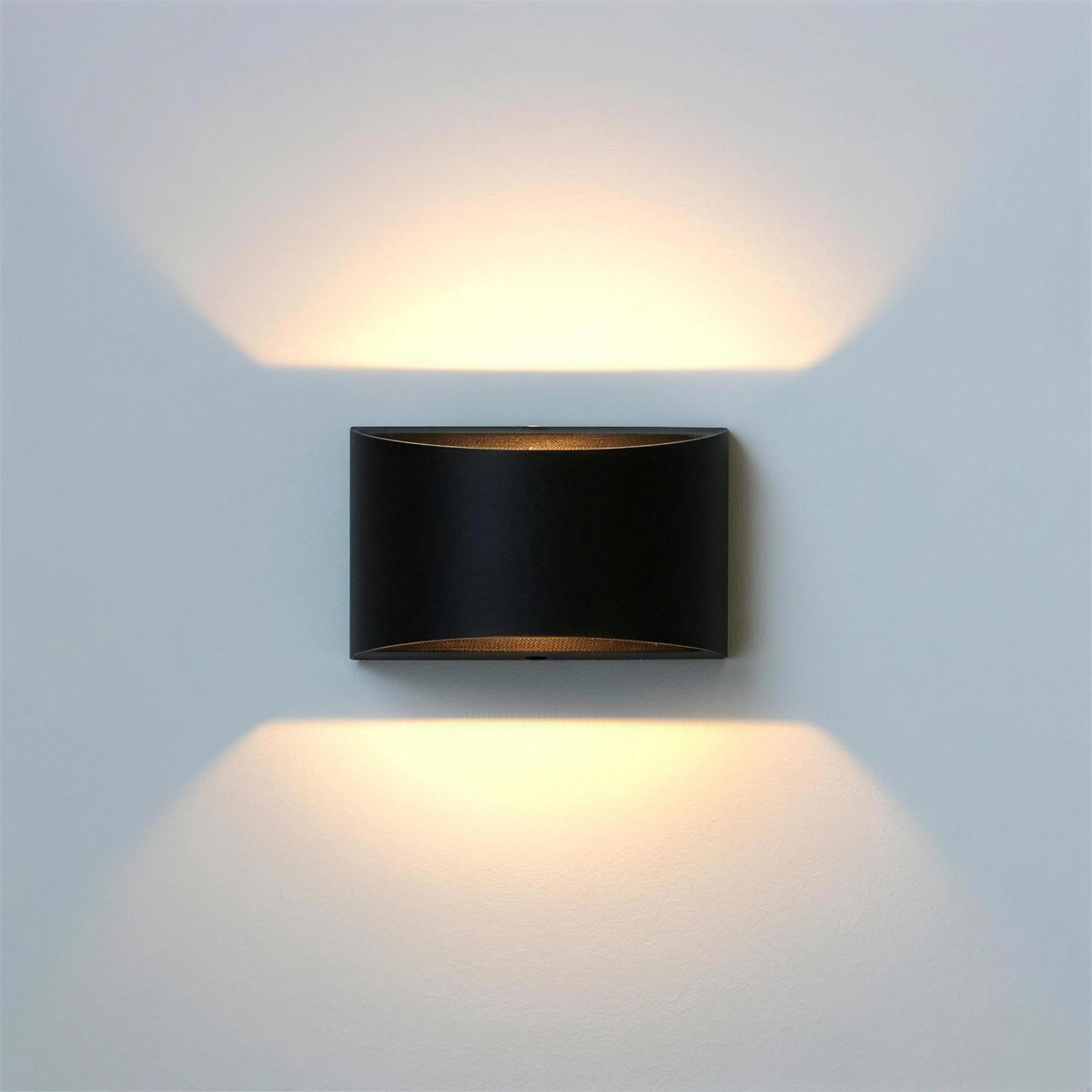 12W Modern Aluminum LED Wall Light, Up & Down Indoor Sconce for Ambient and Accent Lighting — product view 1