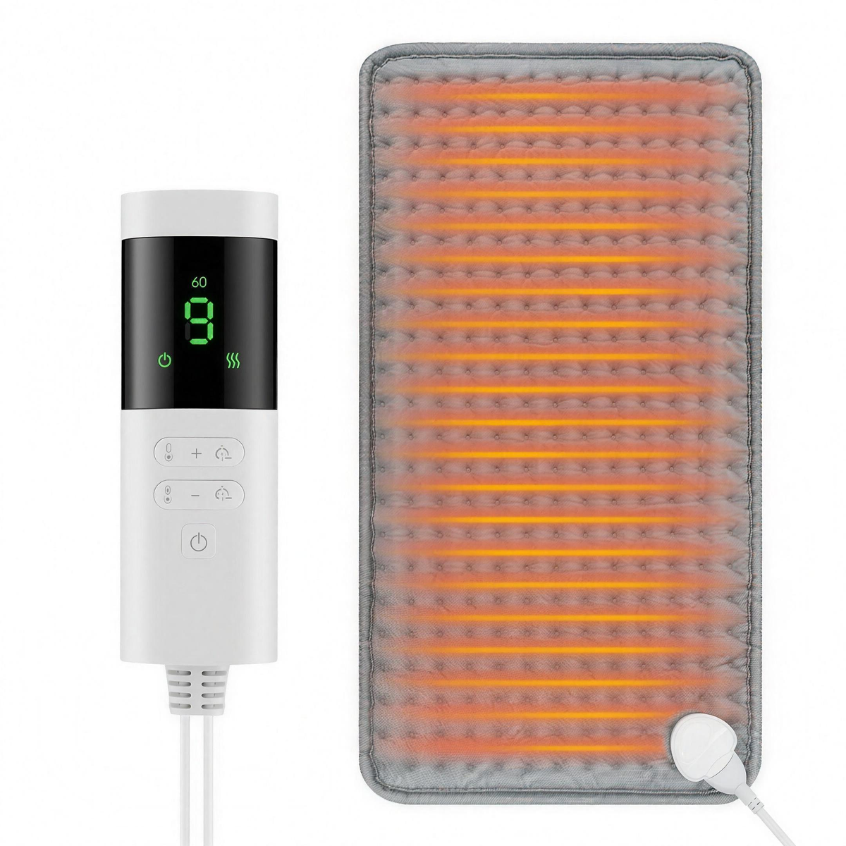 Electric Heating Pad 24x12 Inch with 9 Levels & Timer, Constant-Temperature Warming Mat — product view 1
