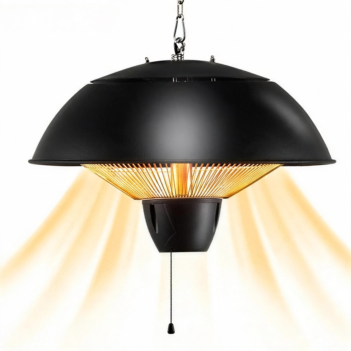 1500W Wall Mounted Infrared Electric Patio Heater, Weatherproof Rated, Overheat Protection for Patios, Decks and Covered Porches — product view 1
