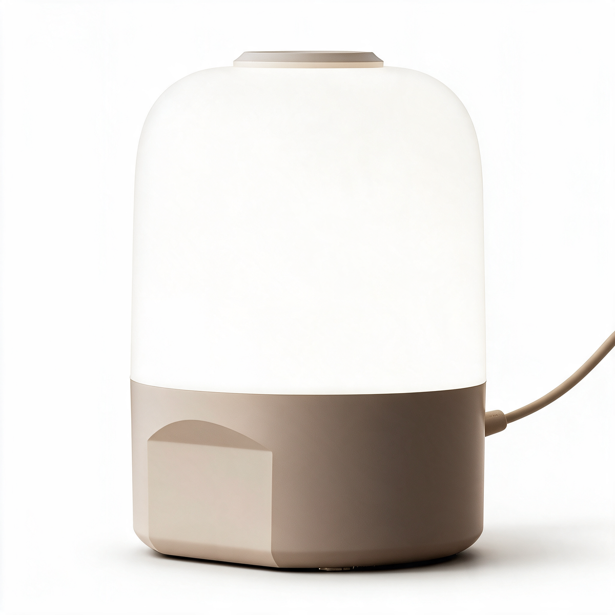 Rechargeable USB LED Night Light with Touch Control & 3 Color Modes, Wireless Soft Glow Bedside Lamp for Baby's Room — product view 1