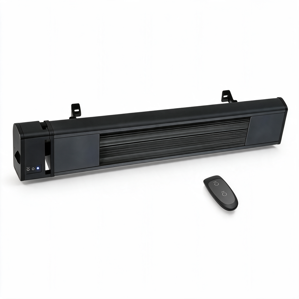 Infrared Electric Space Heater, IP65 Rated, Remote Control, Overheat Protection for Indoor Rooms and Covered Patios — product view 1