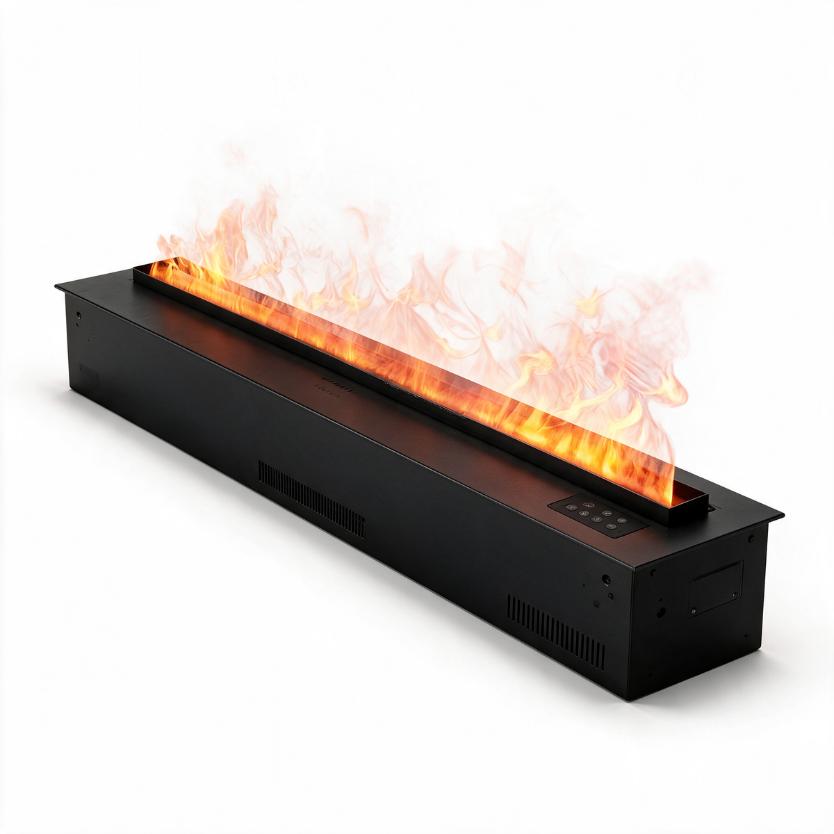 3D Water Vapor Electric Fireplace Insert, Smokeless Mist Flame Built-In Unit for TV Stand & Living Room — product view 1
