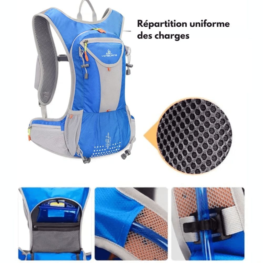 LoungeYard | Hydroflow Pack – Hydration Backpack with 2L System & Lightweight Design — product view 7