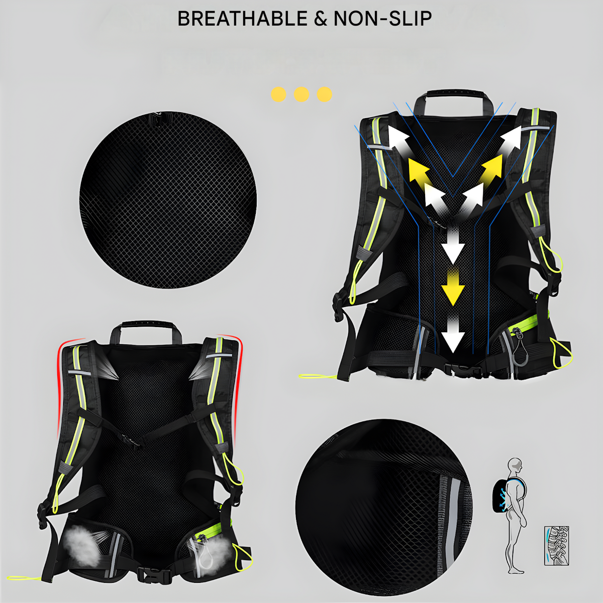 LoungeYard | HydroRide Multifunctional Hydration Backpack — product view 3