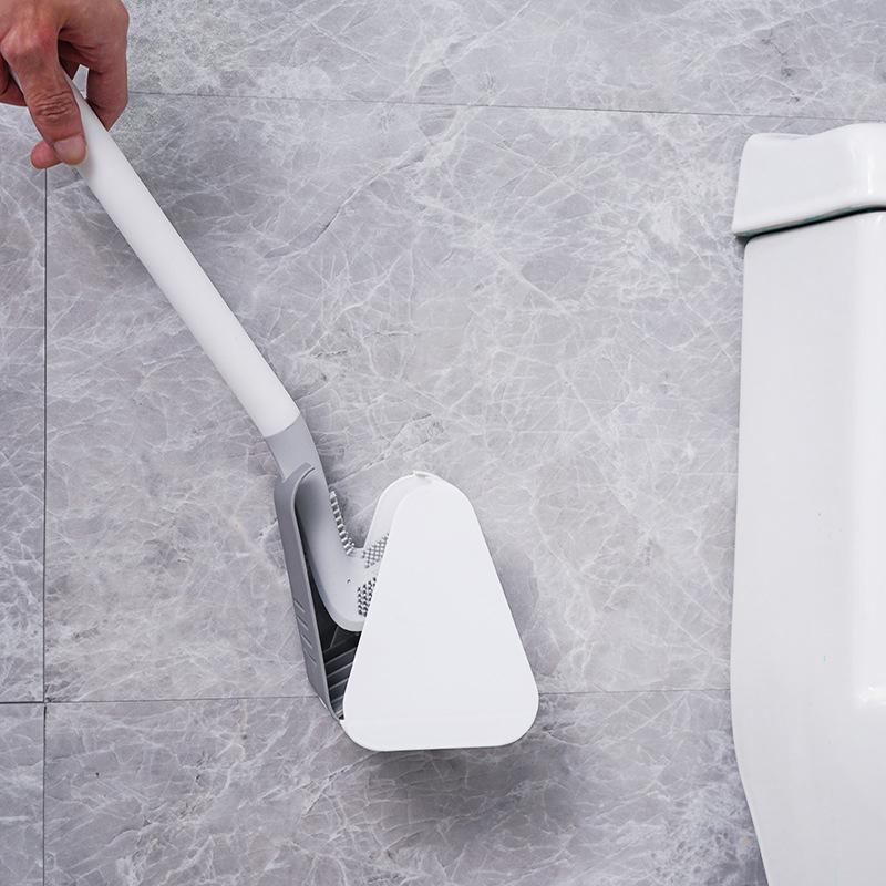LoungeYard | Longer Grip Flexible Silicone Golf Toilet Brush — product view 3