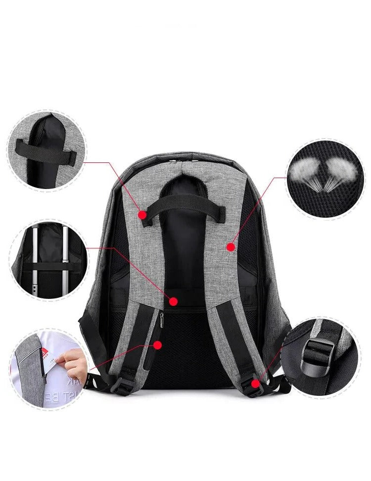 LoungeYard | Multifunctional Waterproof Anti Theft Backpack — product view 3