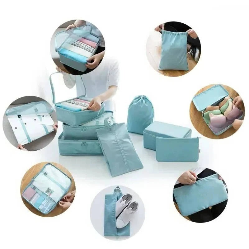 LoungeYard | 7 Set Packing Cubes for Travel — product view 3