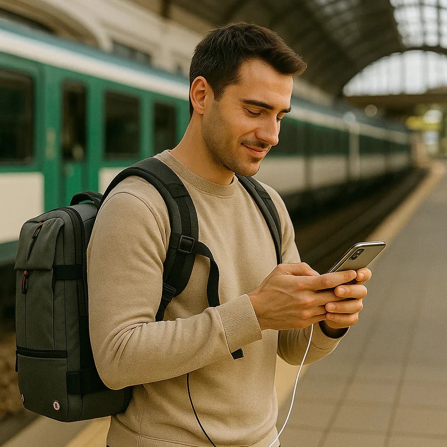 LoungeYard | Compression Travel Backpack — product view 3