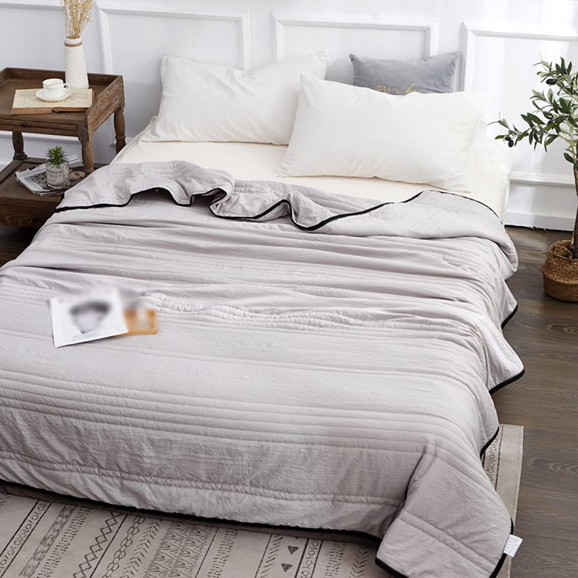 LoungeYard | Blankets Cooling Lightweight Breathable Bedding Throw — product view 7