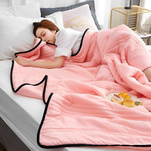 LoungeYard | Blankets Cooling Lightweight Breathable Bedding Throw — product view 3