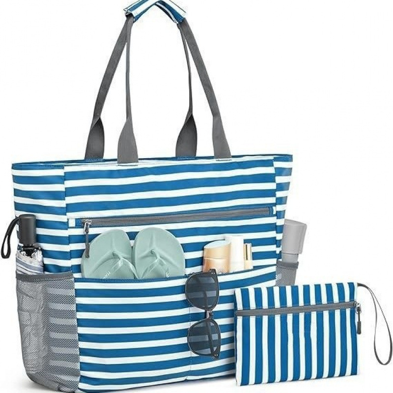 LoungeYard | Beach Bag Waterproof Large Foldable Tote — product view 4
