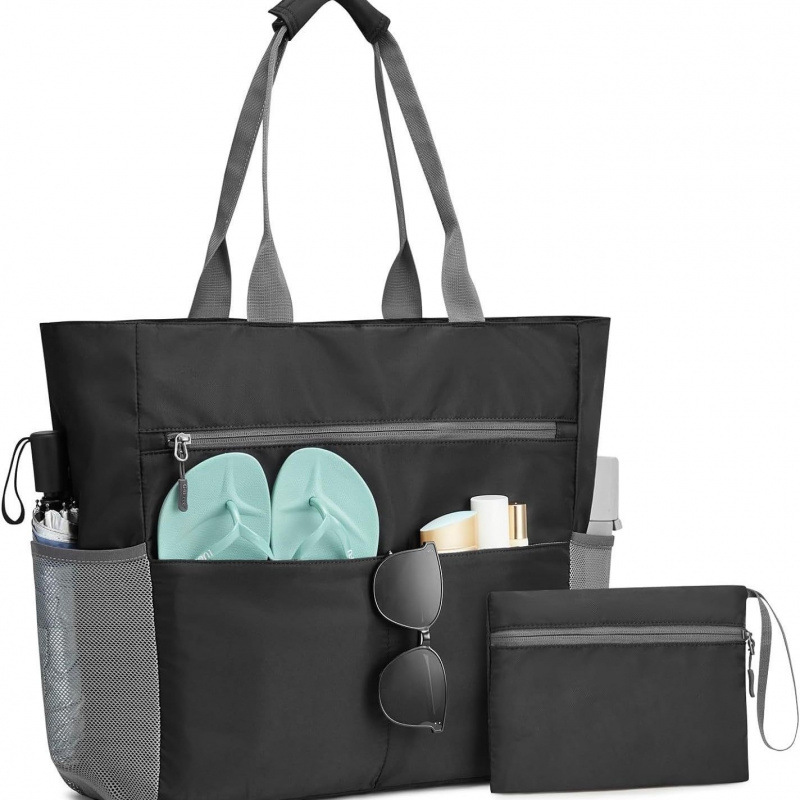 LoungeYard | Beach Bag Waterproof Large Foldable Tote — product view 1