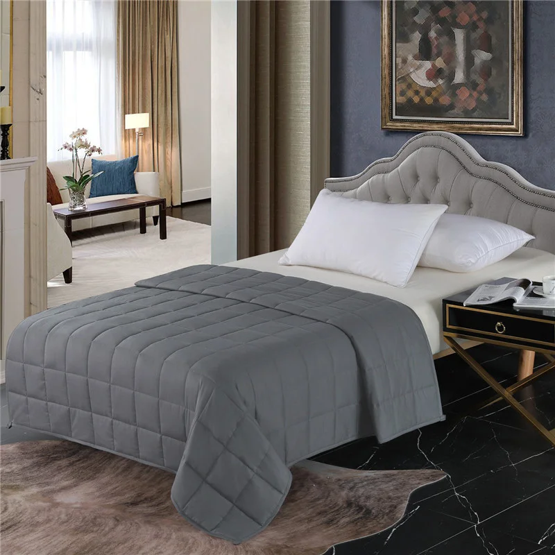 LoungeYard | Eindhoven BlueBliss Blanket | Weighted blanket for better sleep — product view 1