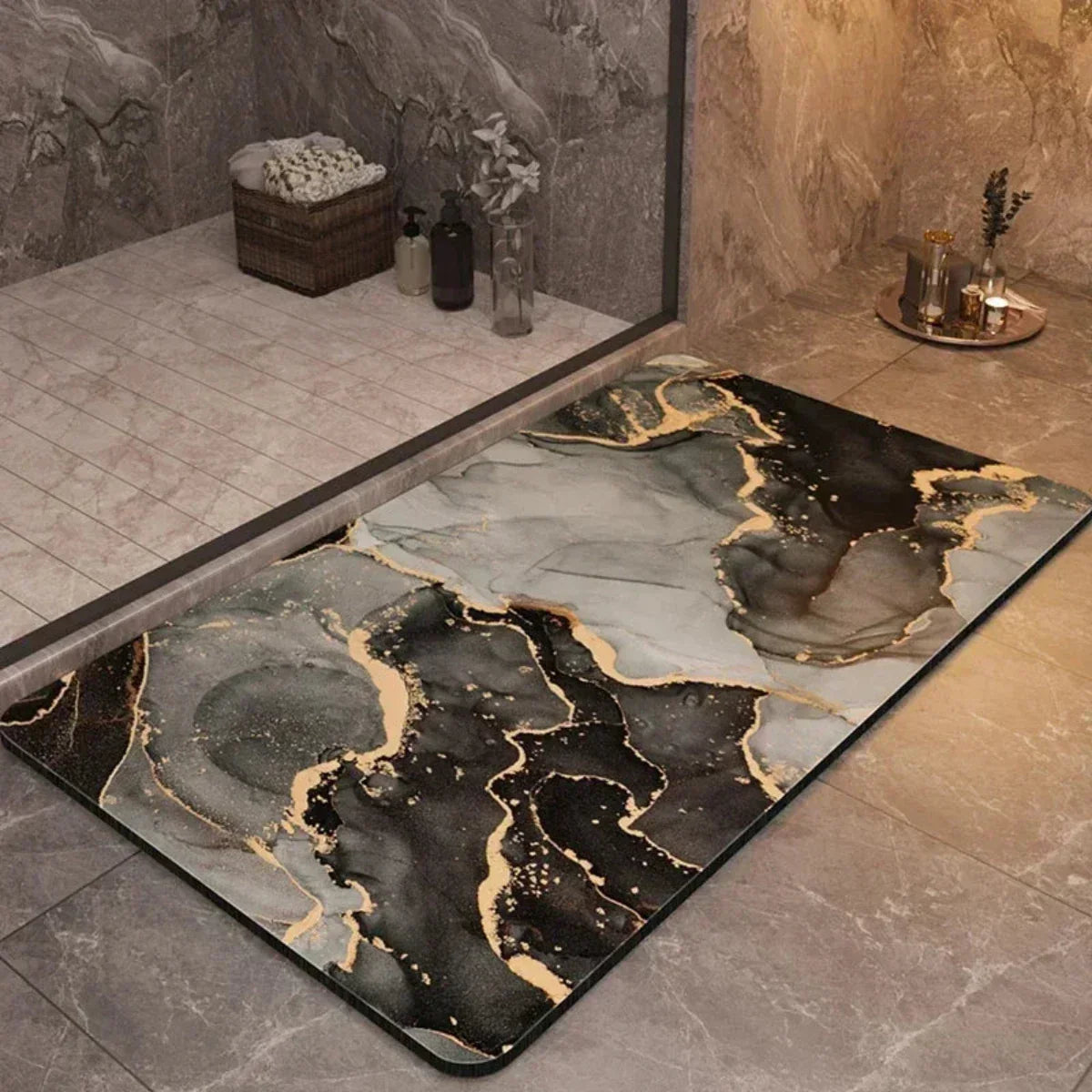 LoungeYard | AquaLuxe – Quick-Dry Bathroom Mat — product view 5