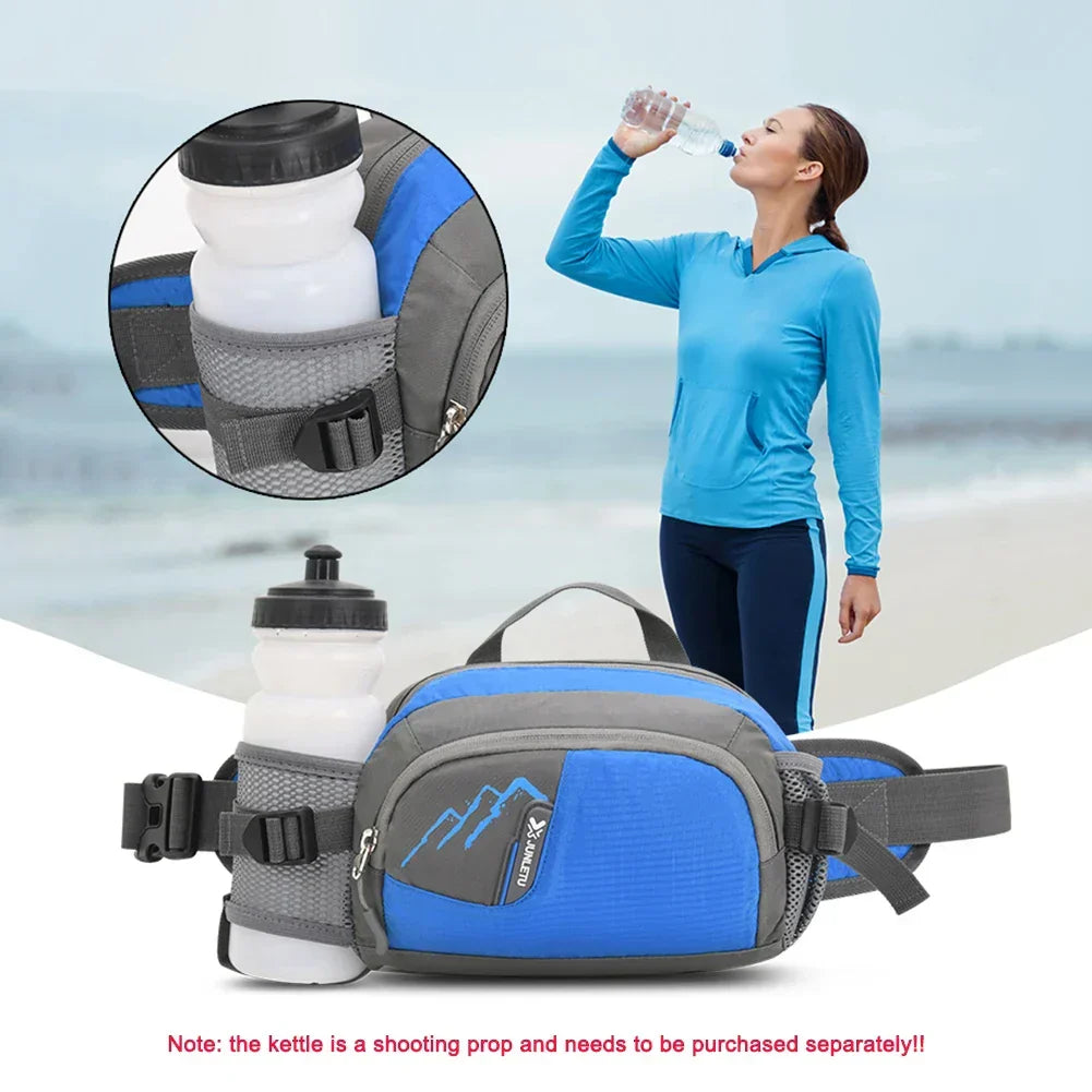 LoungeYard | Sport Waist Bag with Bottle Holder - Vega — product view 2