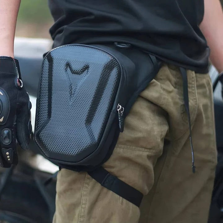 LoungeYard | Waterproof Motorcycle Leg Bag with Adjustable Straps — product view 2
