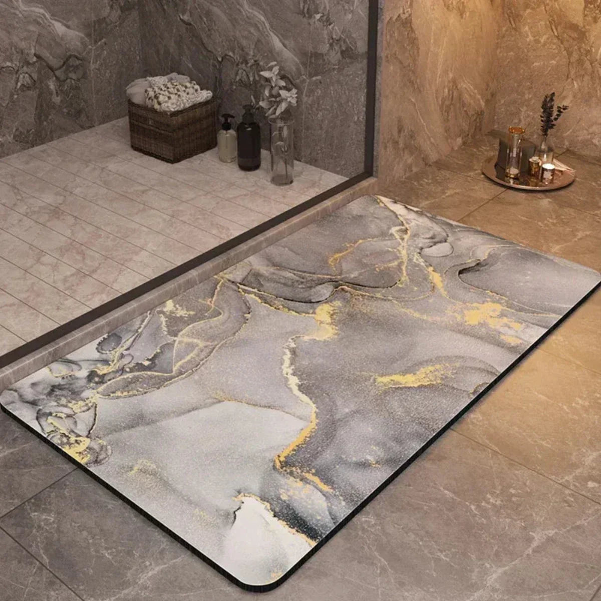 LoungeYard | AquaLuxe – Quick-Dry Bathroom Mat — product view 4
