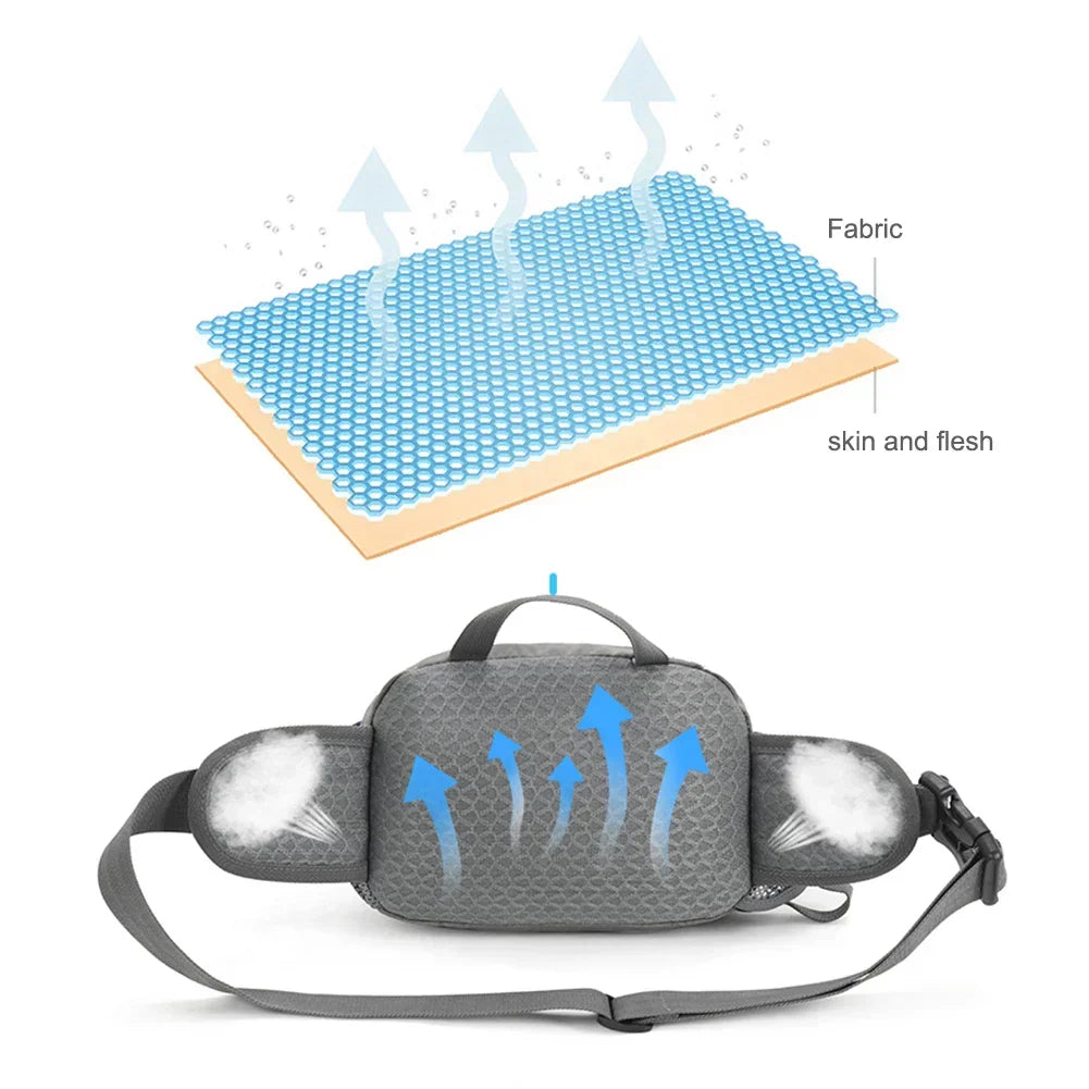 LoungeYard | Sport Waist Bag with Bottle Holder - Vega — product view 5