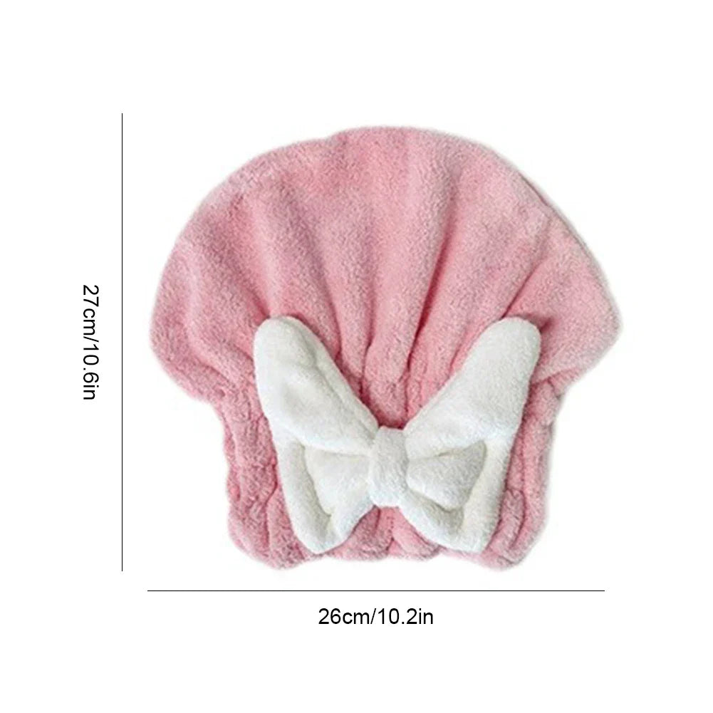 LoungeYard | QuickDry Microfiber Hair Towel Cap — product view 5