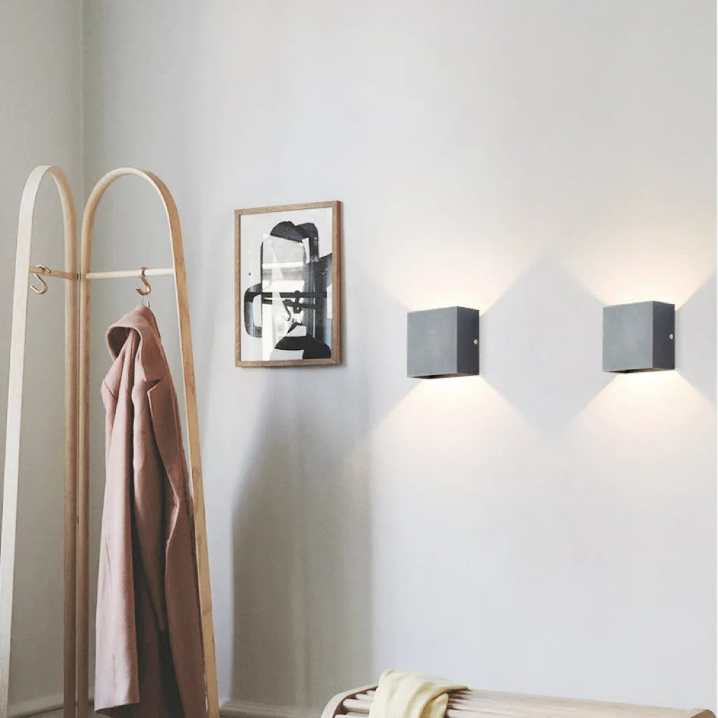 Nexu Modern Square LED Outdoor Wall Lamp – Adjustable Design — product view 3