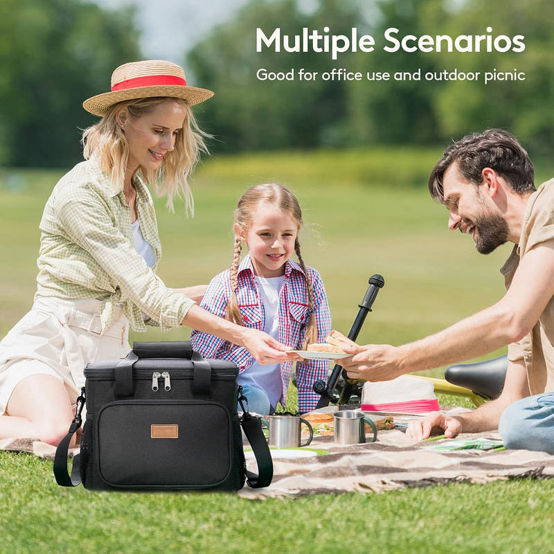 Insulated lunch bag with cooling function, 15 liters | LoungeYard — product view 4