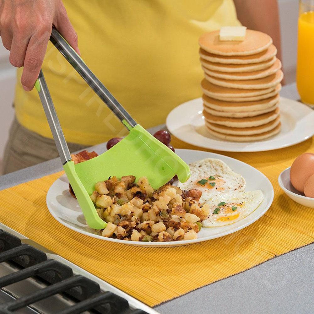 LoungeYard | Hirundo 2 in 1 Kitchen Spatula and Tongs — product view 1
