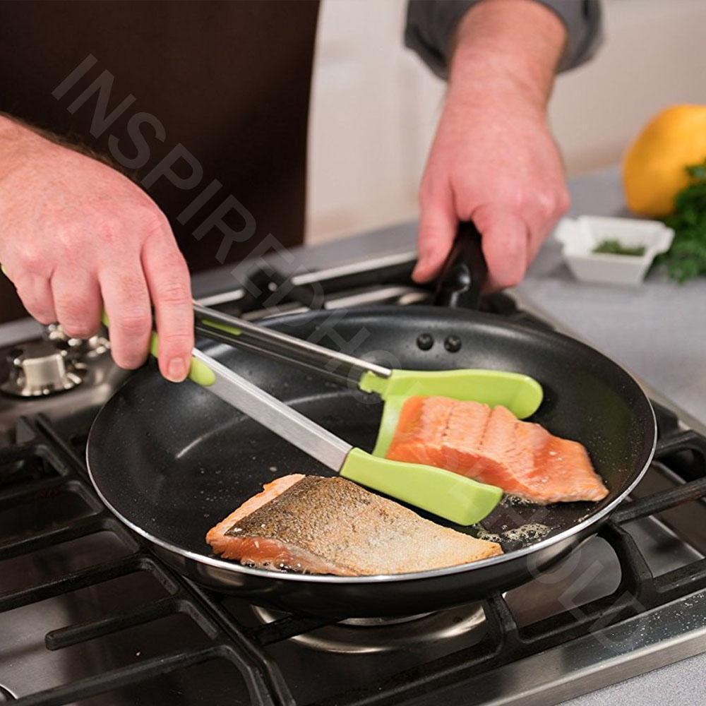 LoungeYard | Hirundo 2 in 1 Kitchen Spatula and Tongs — product view 4