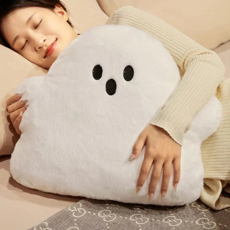 LoungeYard | Ghost White Cloud Plush Pillow — product view 4