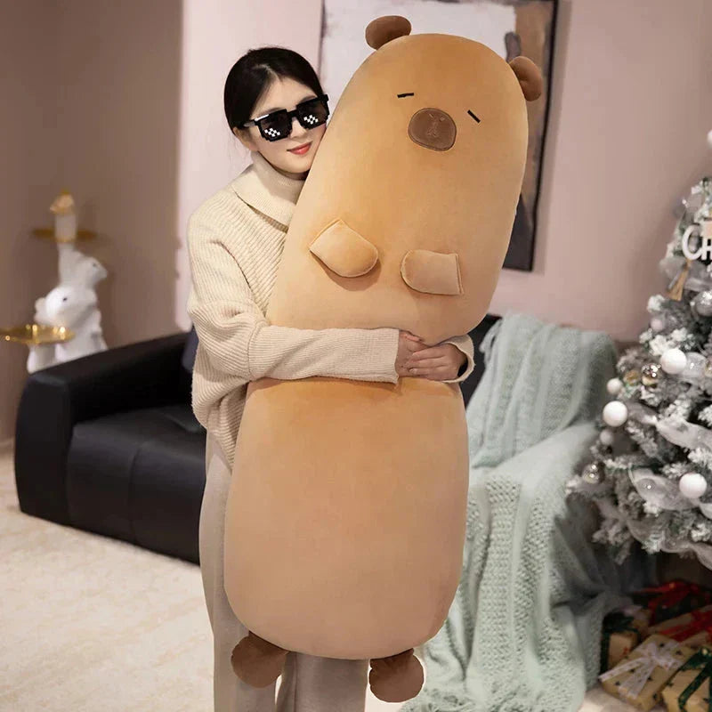 LoungeYard | Long Snuggly Capybara Plushies — product view 6