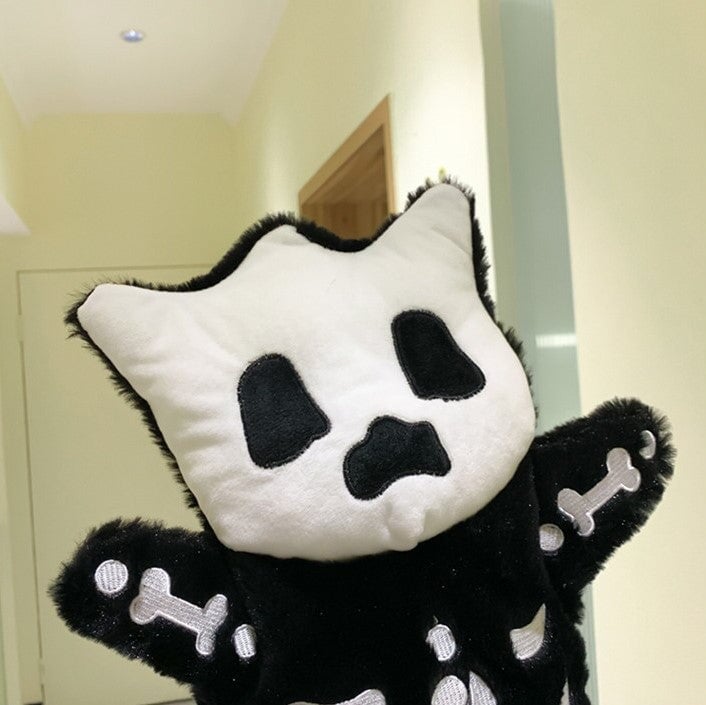 LoungeYard | Whisper the Mini Skeleton Plush Backpack — product view 6