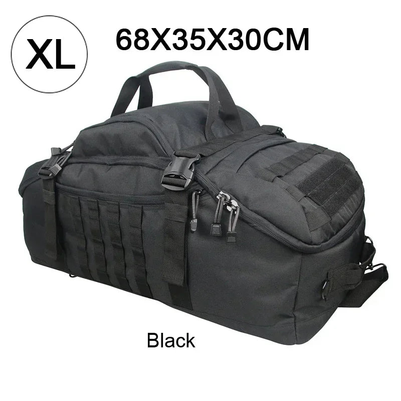 LoungeYard | Large Tactical Travel Bag and Backpack - TrailTrek Duffle — product view 5