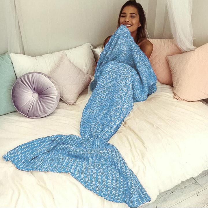 The Amazing Mermaid Blanket - w/ Free Shipping! | LoungeYard — product view 5